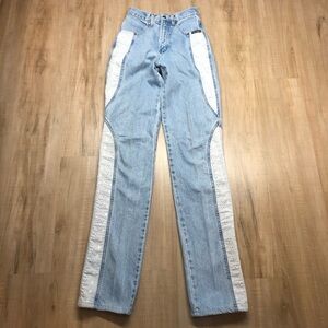Rockies Vintage Lace Detail Jeans